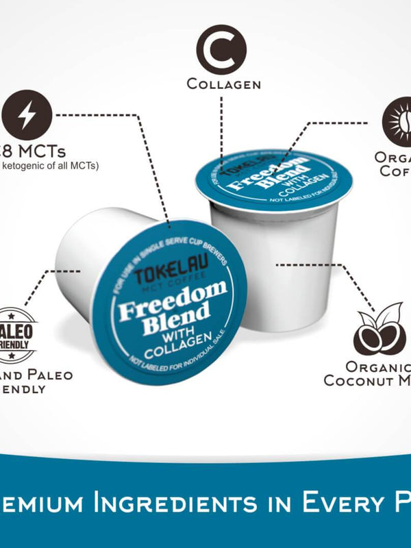 Tokelau MCT Coffee sample pods