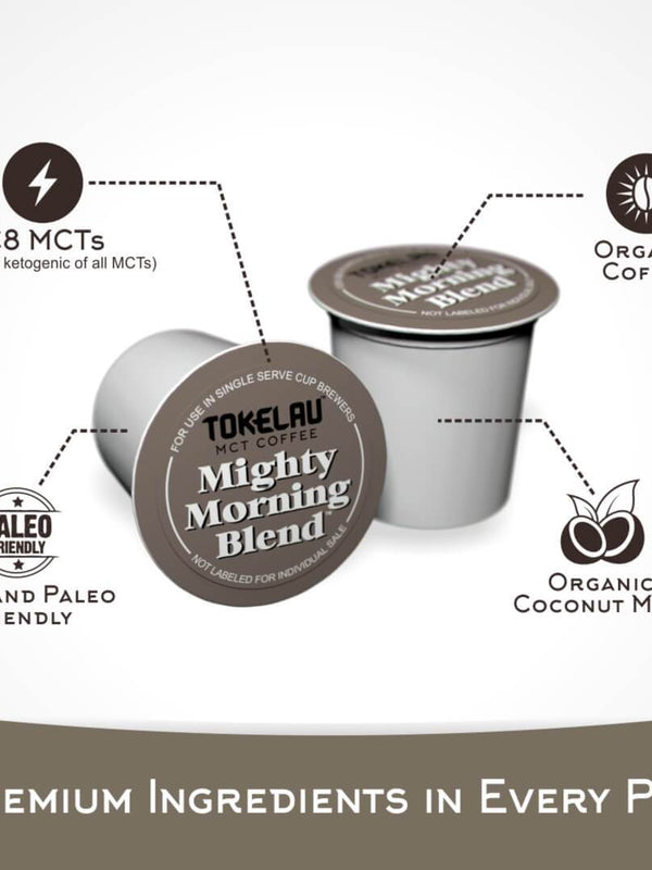 Tokelau MCT Coffee sample pods