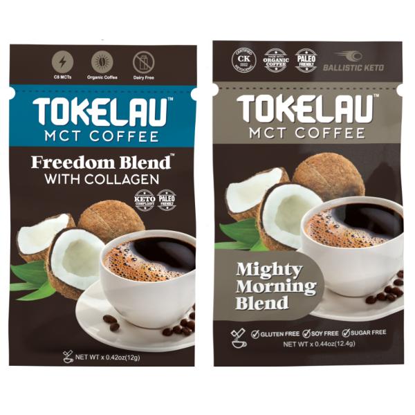 Tokelau MCT Coffee sample packets