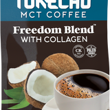 Solo Sipper Monthly Membership *Free Shipping for Life + Save 50% on Your 1st Month- Keto Coffee Packets  with Collagen - Freedom Blend - 20 Pack